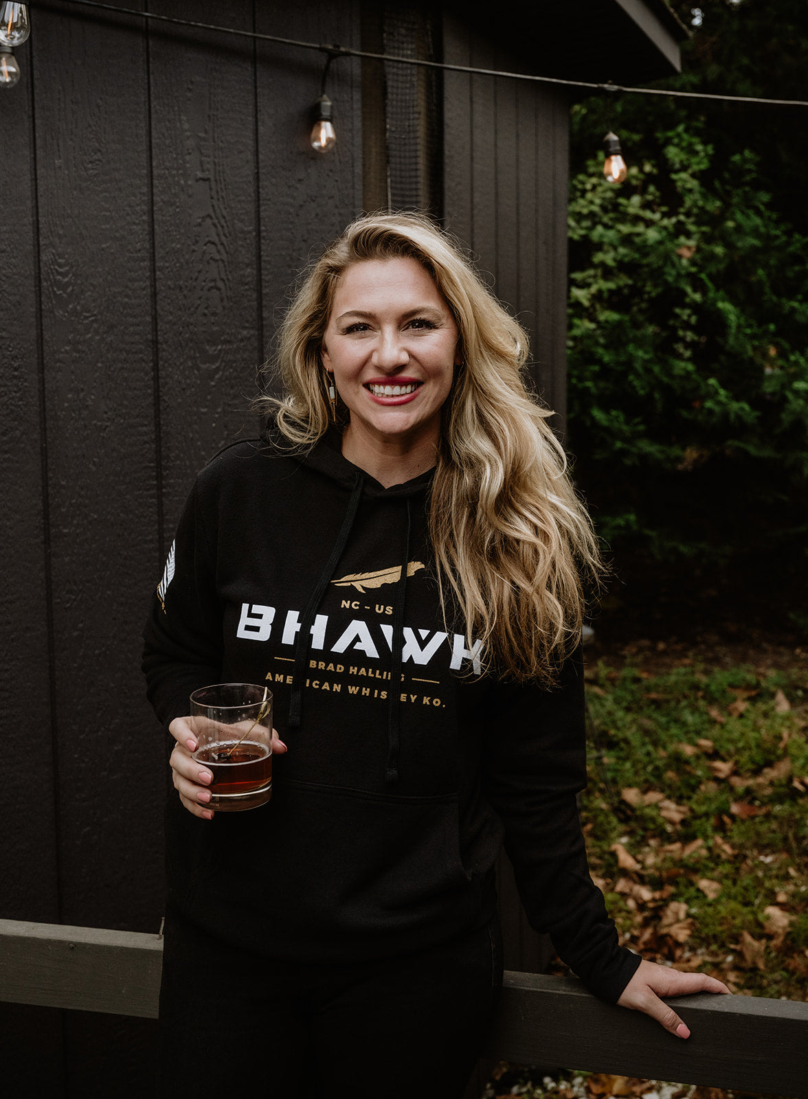 BHAWK Unisex Sueded Hoodie | Black