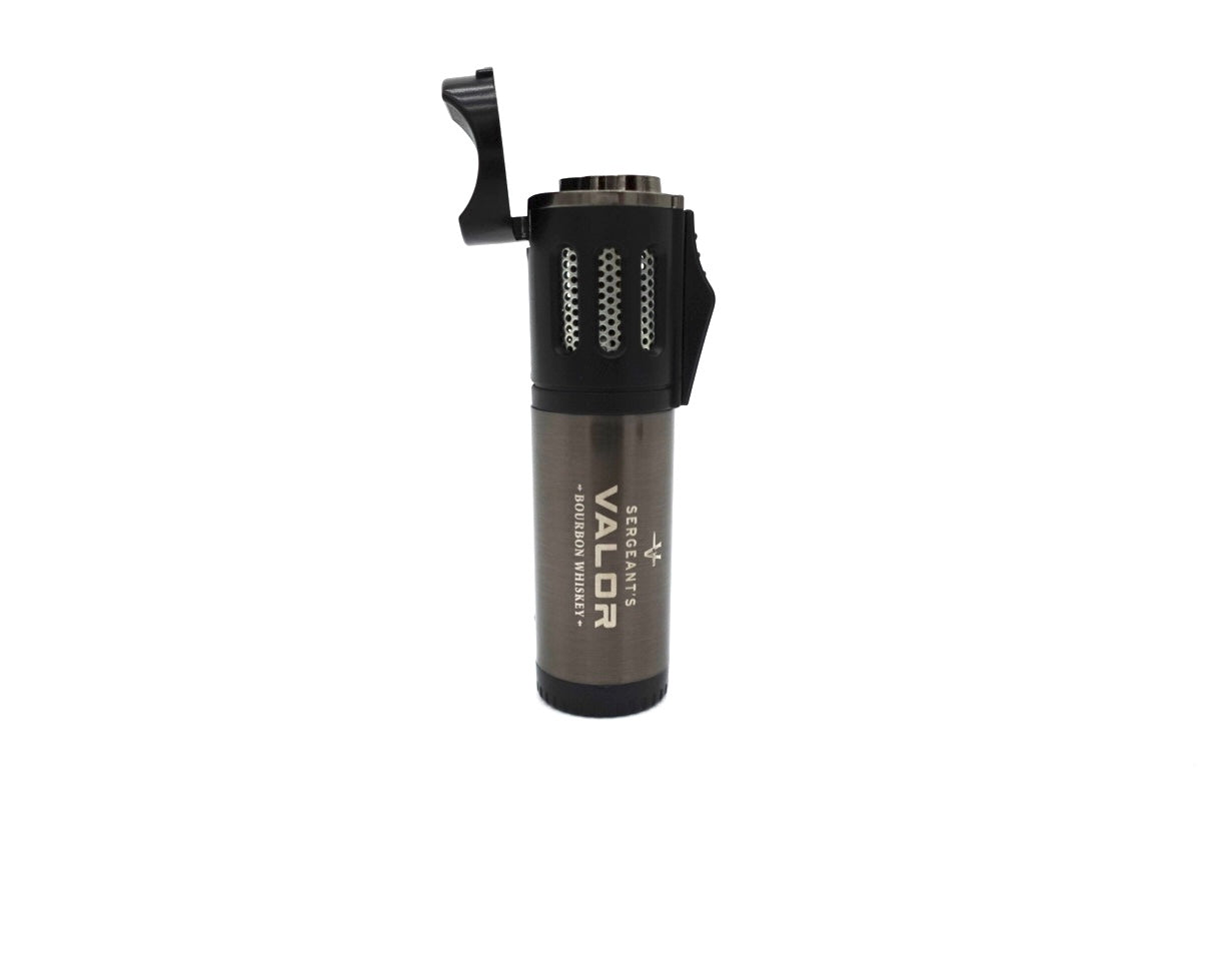 Sergeant's Valor Bourbon Whiskey Lighter | Grey