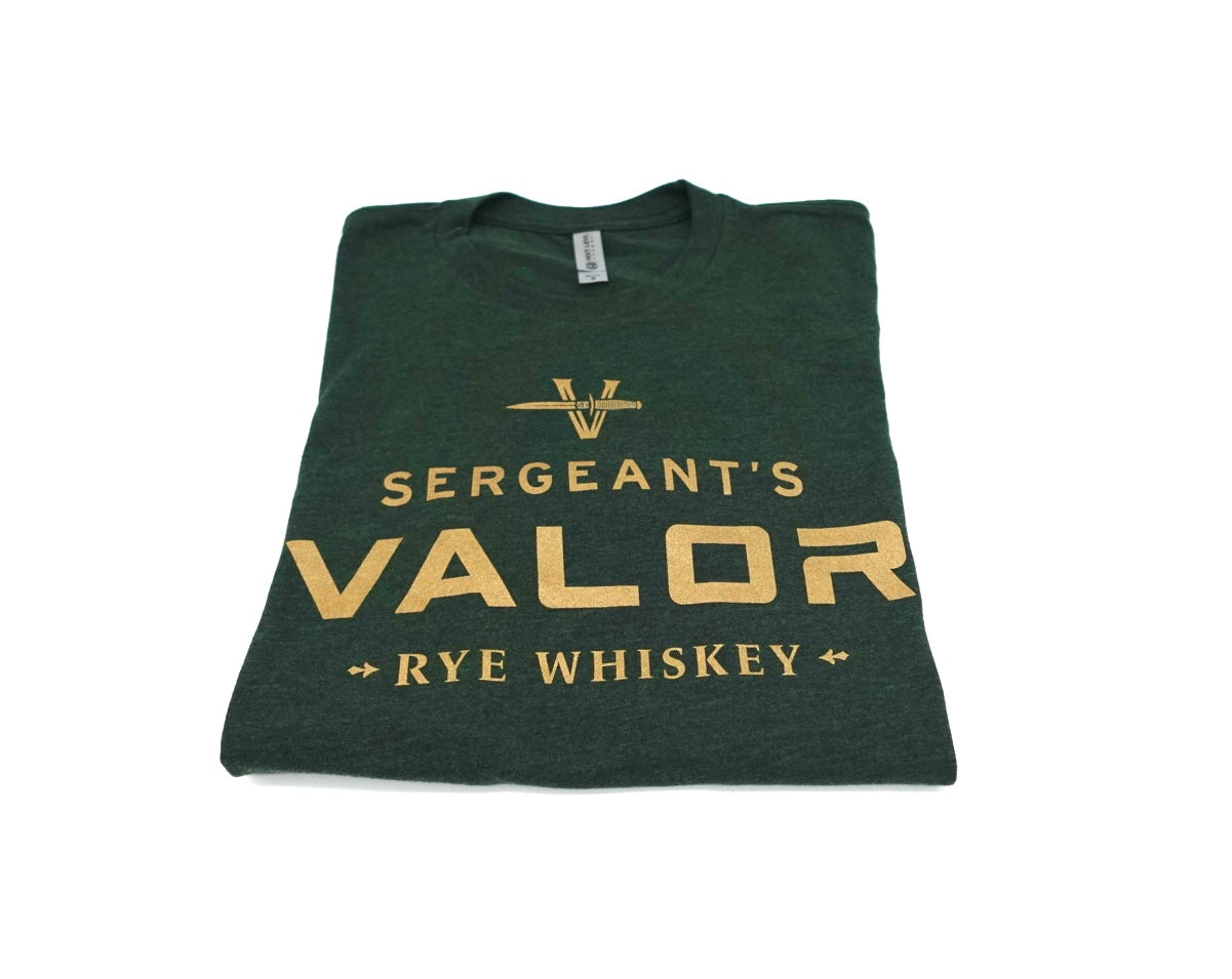 Sergeant's Valor Rye Unisex T-Shirt | Forest