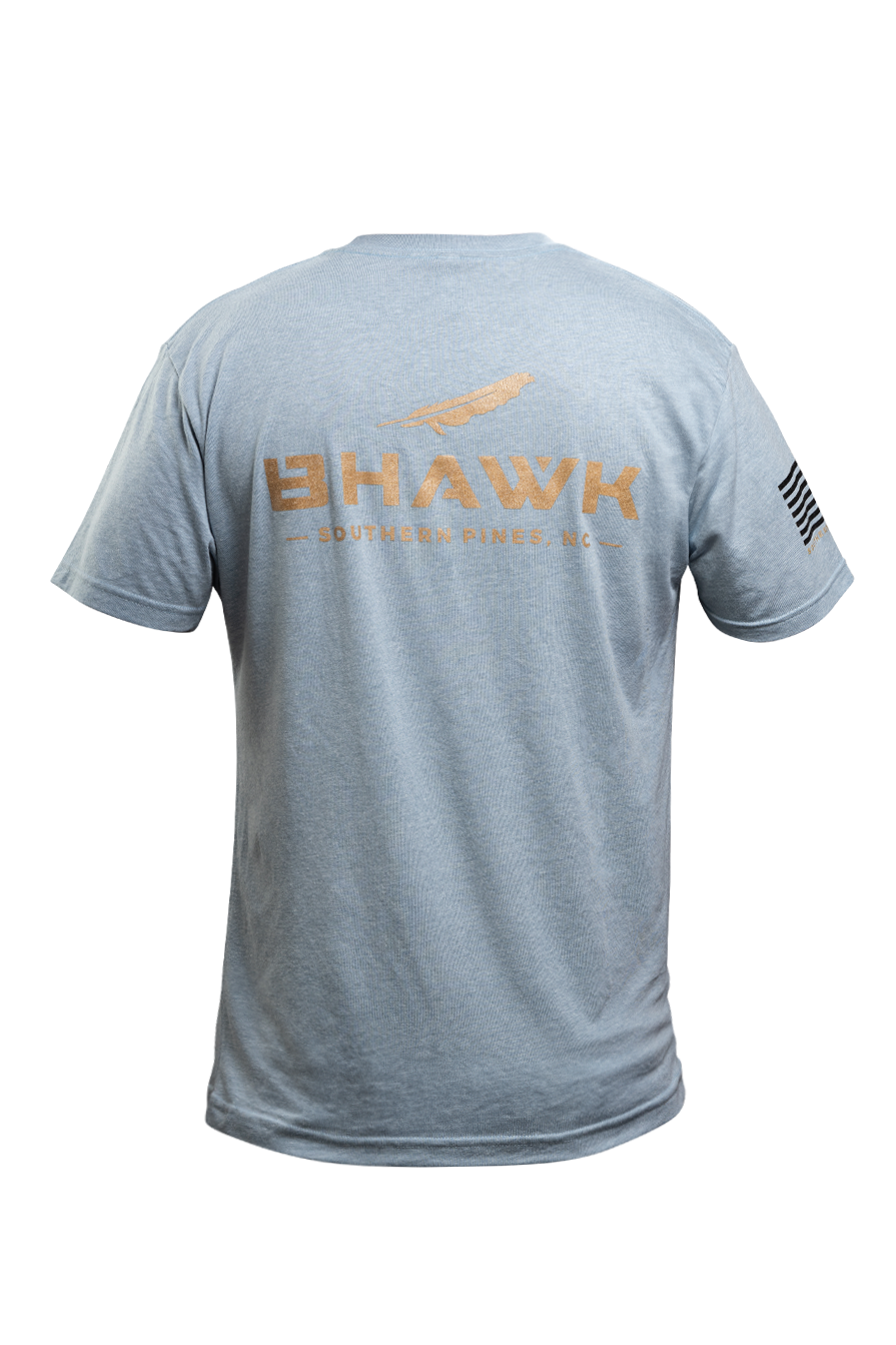 BHAWK Unisex T-Shirt | Stone Blue