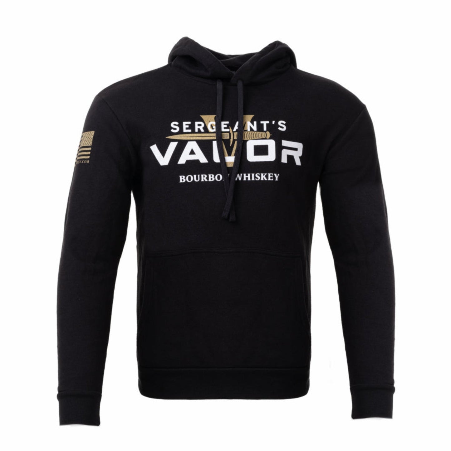 Sergeant’s Valor Unisex Sueded Hoodie | Black