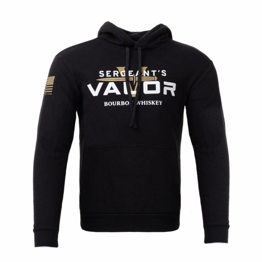 Sergeant’s Valor Unisex Sueded Hoodie | Black
