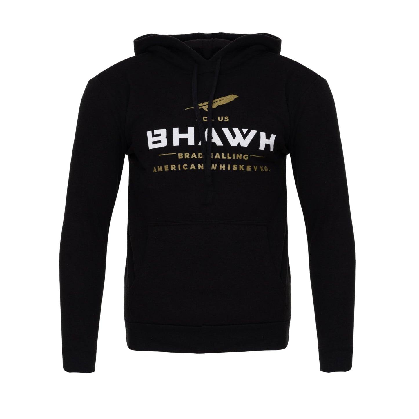 BHAWK Unisex Sueded Hoodie | Black