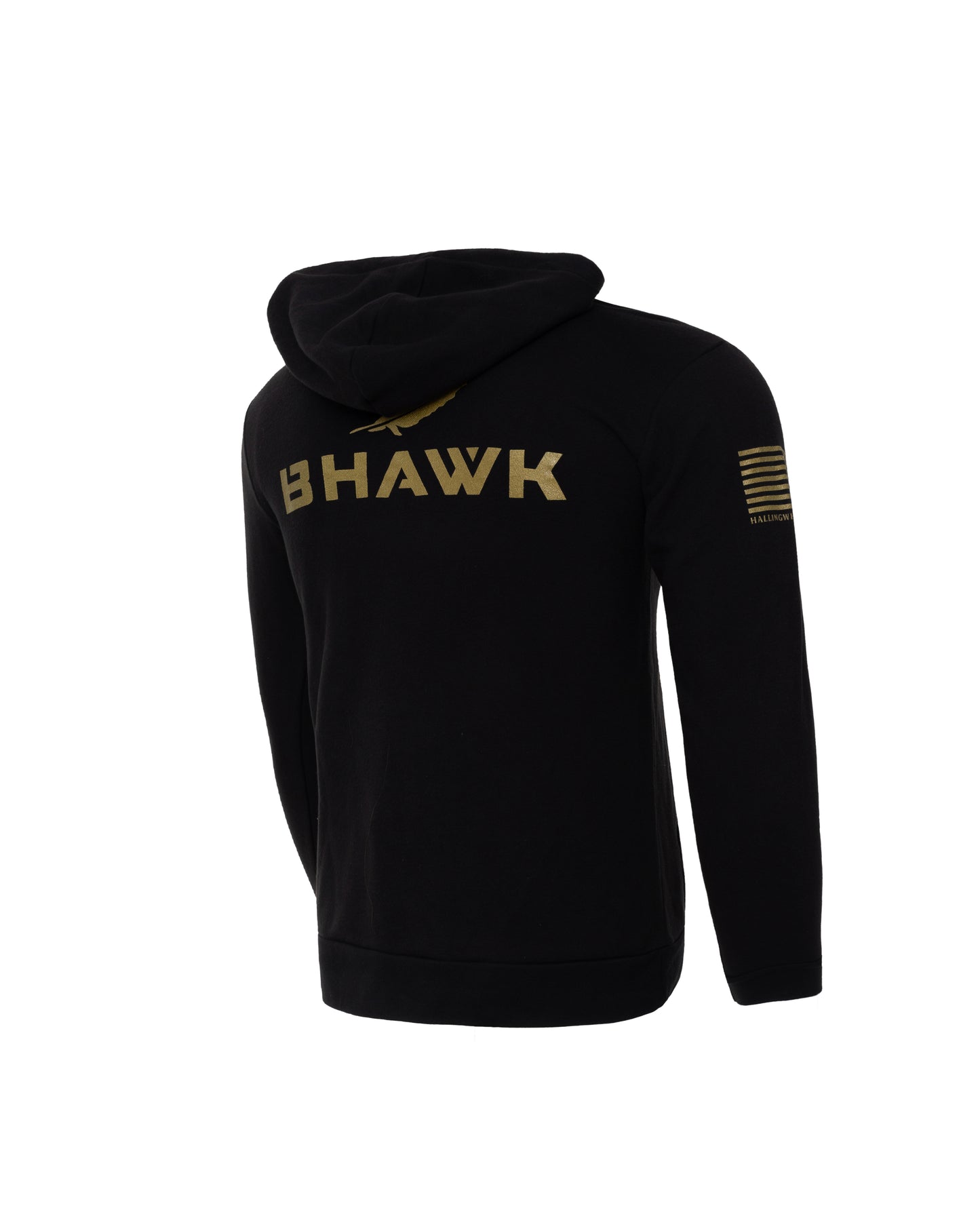 BHAWK Unisex Sueded Hoodie | Black