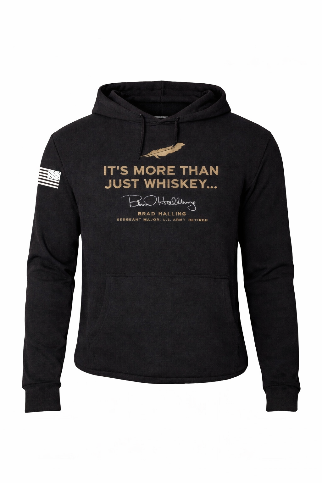 BHAWK "It's More Than Just Whiskey...." Hoodie | Black