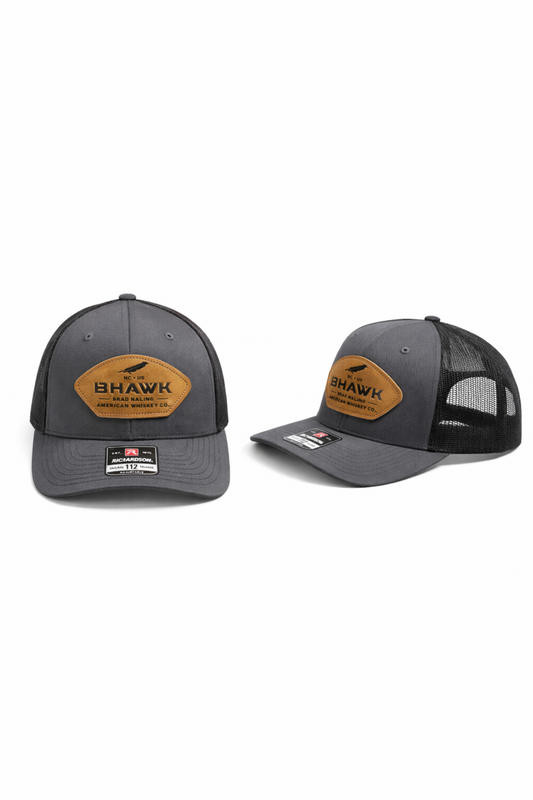 BHAWK Trucker Hat | Charcoal/Black