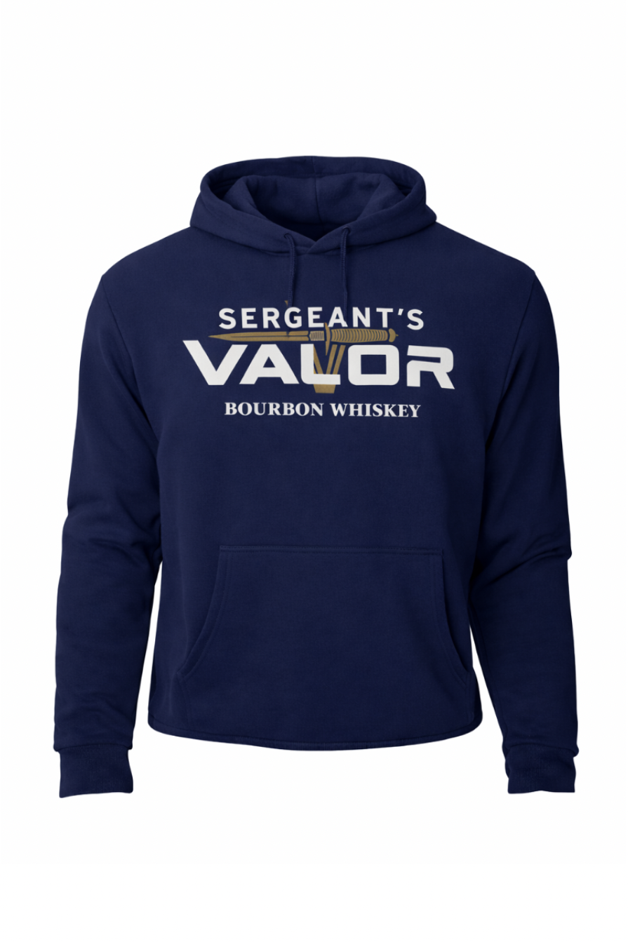 Sergeant’s Valor Unisex Sueded Hoodie | Midnight Navy