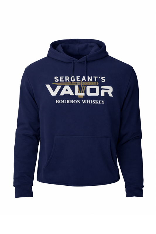 Sergeant’s Valor Unisex Sueded Hoodie | Midnight Navy