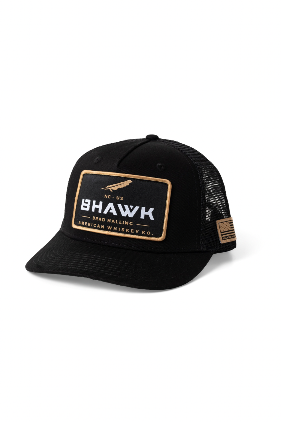 BHAWK Trucker Hat | Black