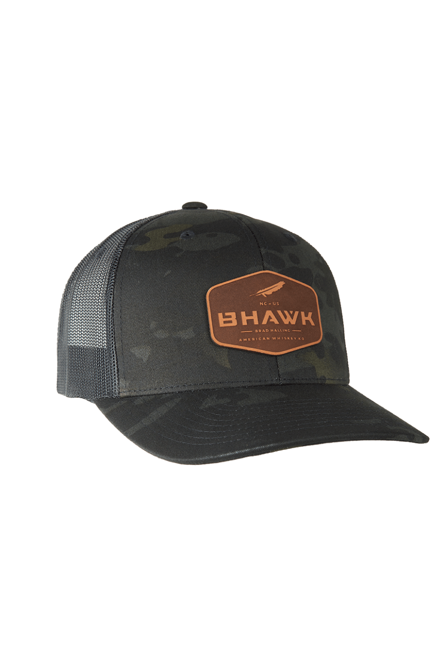 BHAWK Trucker Hat | Multicam Black – Brad Halling American Whiskey Ko.